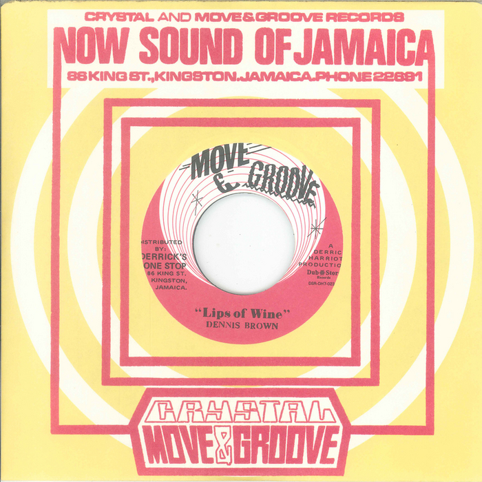 DENNIS BROWN/CRYSTALITES - Lips Of Wine / Stranger In Town