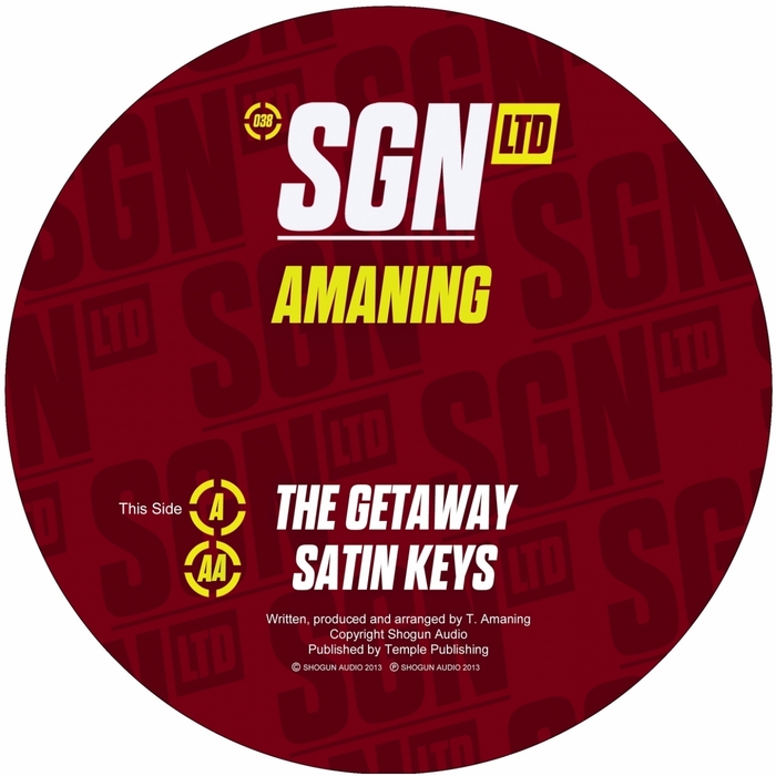 AMANING - The Getaway / Satin Keys