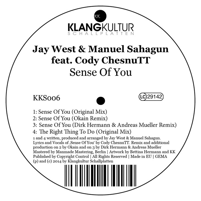 WEST, Jay & MANUEL SAHAGUN feat CODY CHESNUTT - Sense Of You