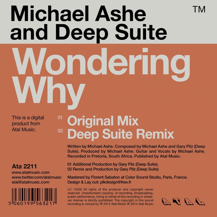 ASHE, Michael/DEEP SUITE - Wondering Why