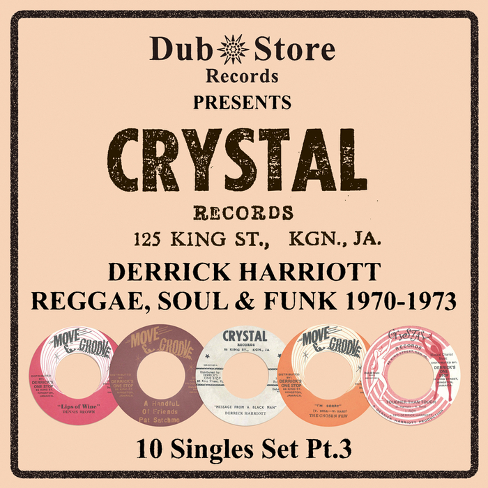 VARIOUS - Derrick Harriott Reggae, Soul & Funk 1970 To 1973 - 10 Singles Set Pt. 3