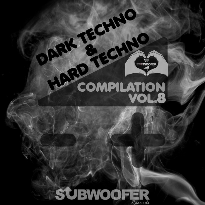 VARIOUS - I Love Dark & Hard Techno Compilation Vol 8 Subwoofer Records Greatest Hits