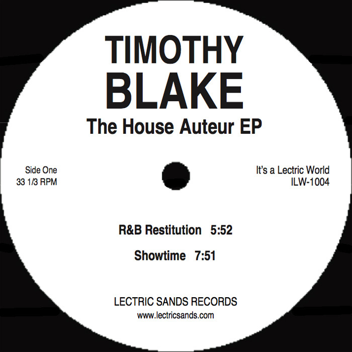 BLAKE, Timothy - The House Auteur EP