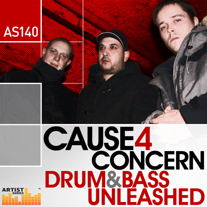 Cause4Concern Drum & Bass Unleashed (Sample Pack WAV/APPLE/LIVE/REASON
