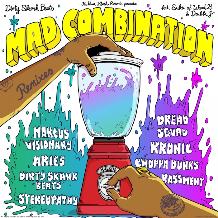 DIRTY SKANK BEATS - Mad Combination (remixes)