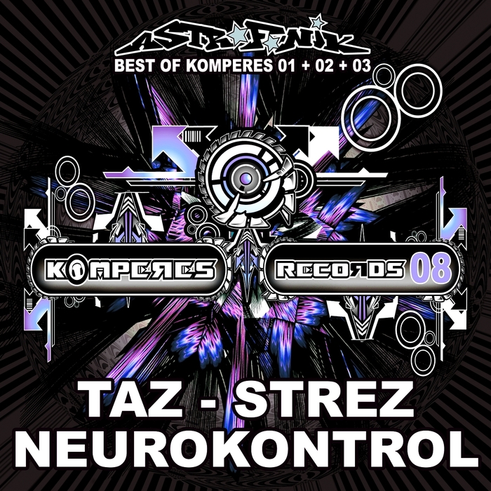 TAZ/NEUROKONTROL/STREZ - Komperes Records Vol 8 Best Of Komperes 01 & 02 & 03