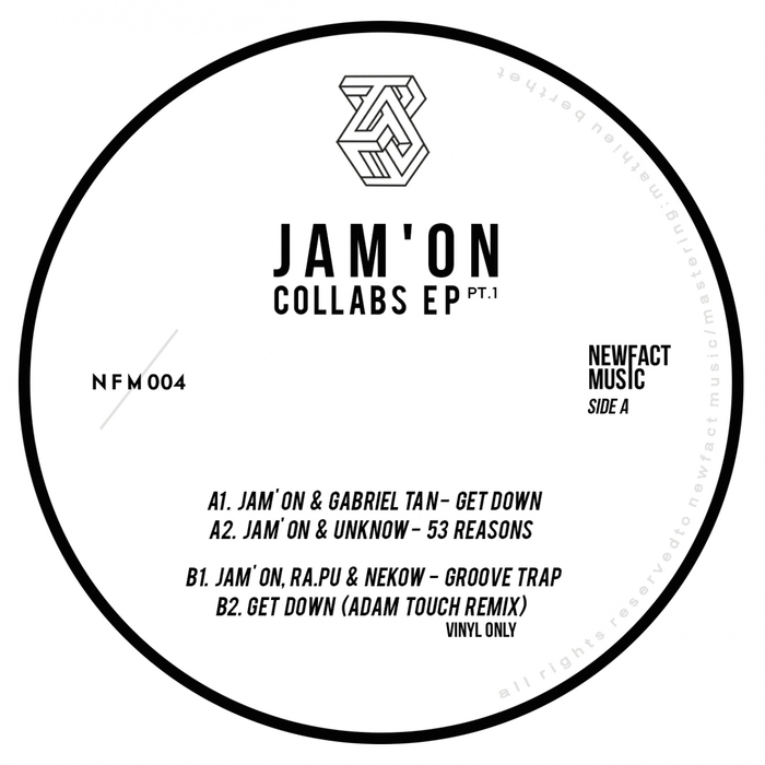 GABRIEL TAN/JAM' ON/UNKNOW/RAPU/NEKOW/RAPU - Collabs EP Pt.I