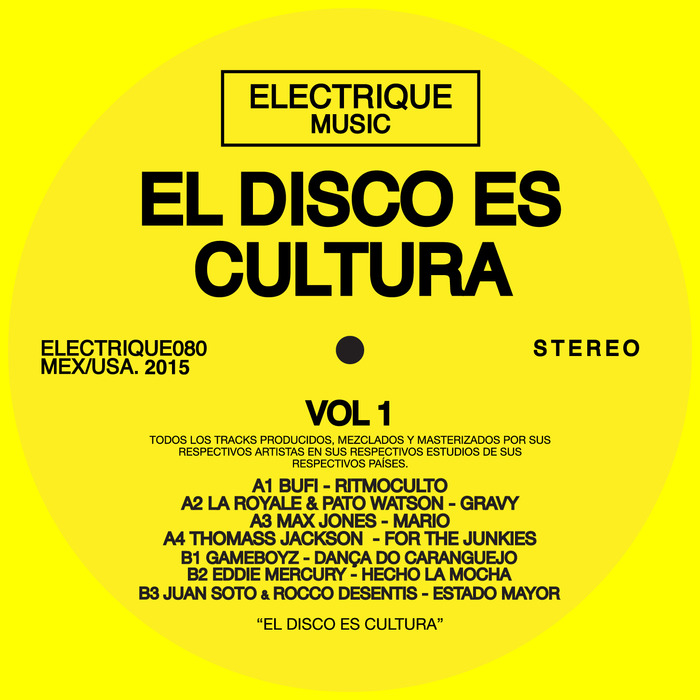 VARIOUS - El Disco Es Cultura Vol 1