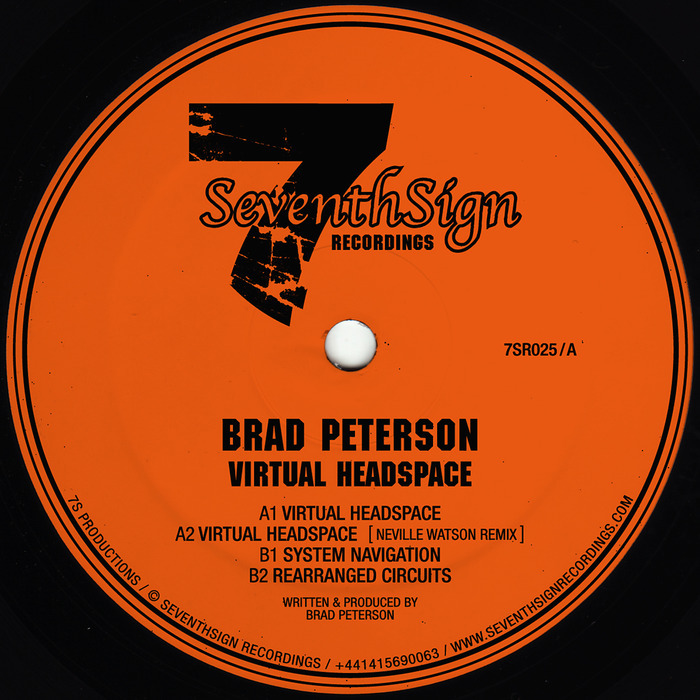 PETERSON, Brad - Virtual Headspace EP