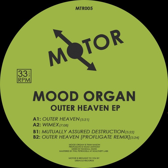 MOOD ORGAN - Outer Heaven EP
