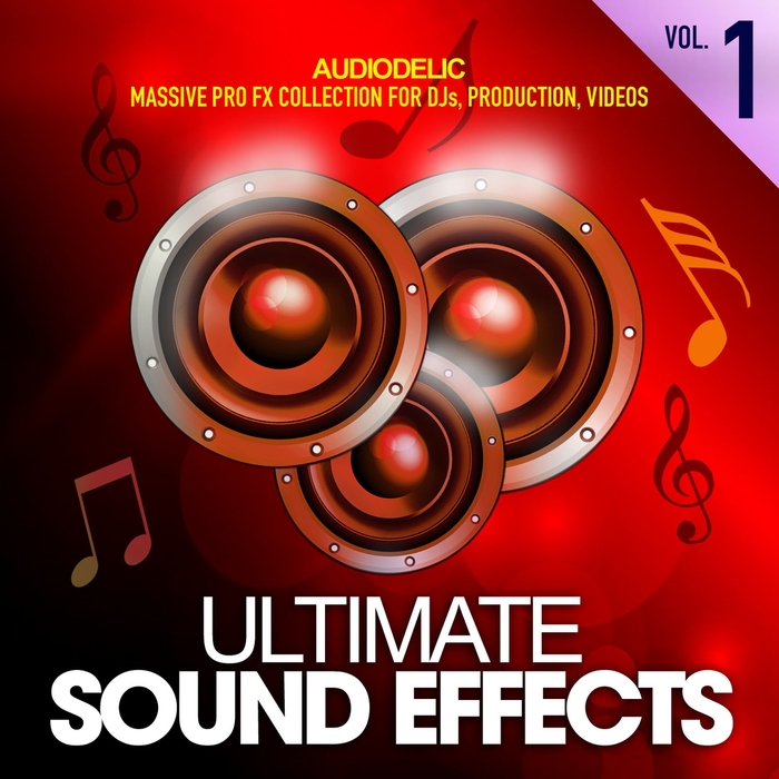 AUDIODELIC - Ultimate Sound Effects Vol 1 Massive Pro FX Set For DJs Production Videos