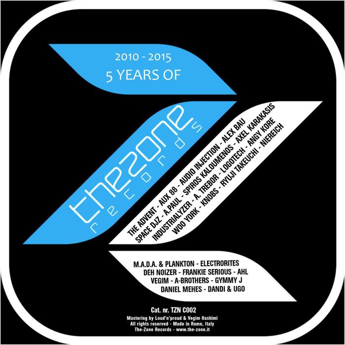VARIOUS - 5 Years Of The Zone Records