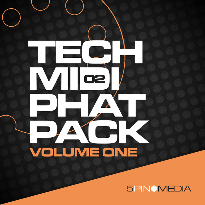 5PIN MEDIA - Tech MIDI Phat Pack Vol 1 (Sample Pack MIDI)