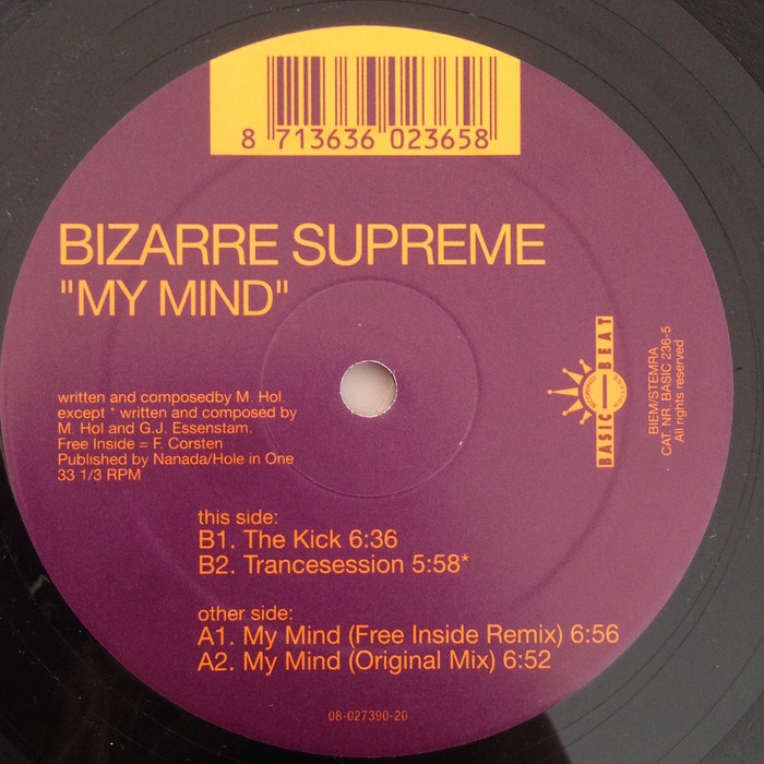 BIZARRE SUPREME - My Mind