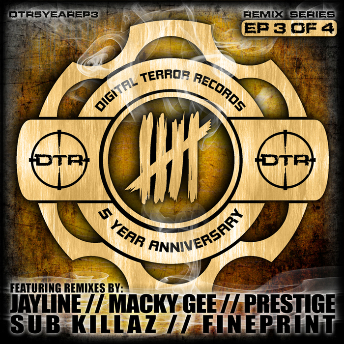 SUBSTAINLESS/HOOGS/KONICHI/LOWRIDERZ/BREAKLINE - Digital Terror Records 5 Year Anniversary (Remix Series 3 Of 4)