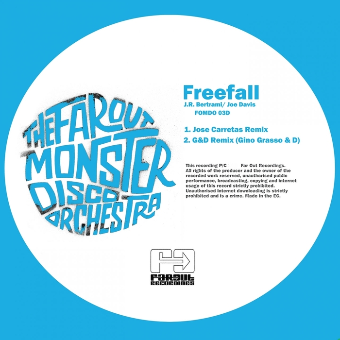 FAR OUT MONSTER DISCO ORCHESTRA, The - Freefall (remixes)