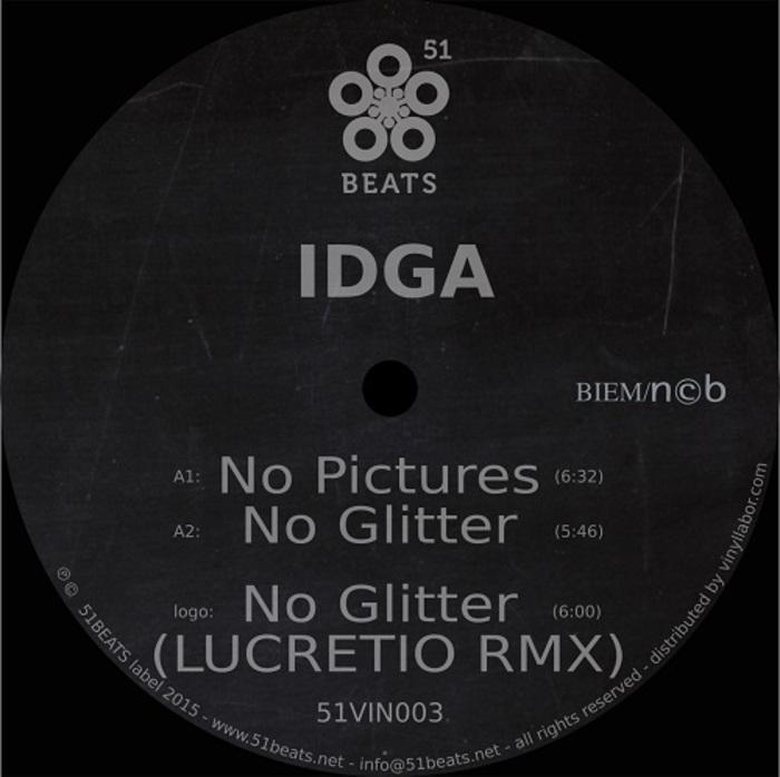 IDGA - No Pictures/No Glitter