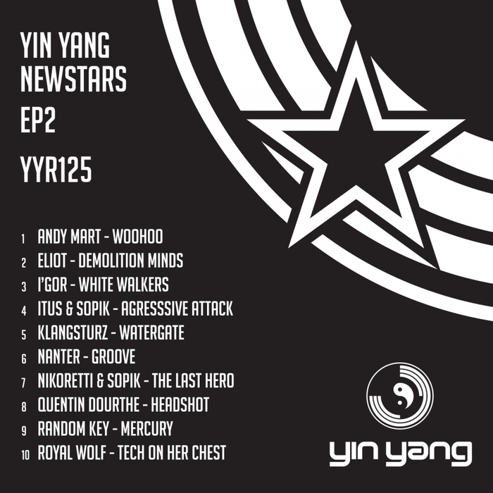 VARIOUS - Yin Yang Newstars EP 2