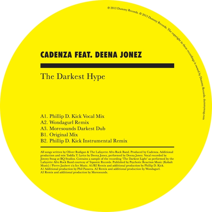 CADENZA - The Darkest Hype