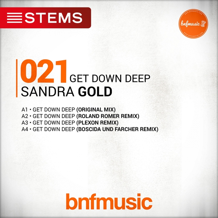 SANDRA GOLD - Get Down Deep