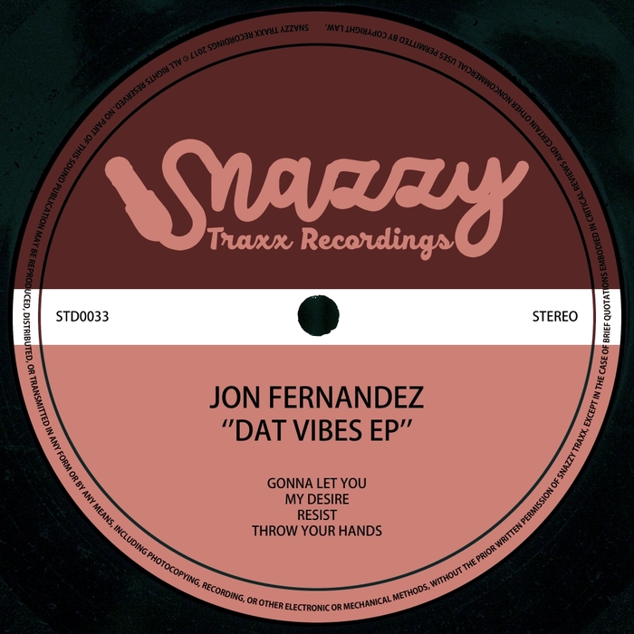 JON FERNANDEZ - Dat Vibes EP