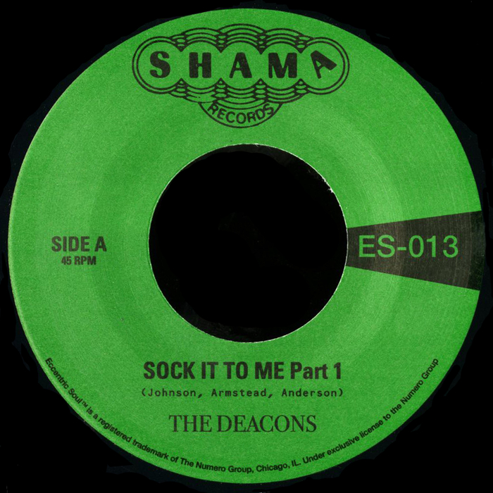 THE DEACONS - Sock It To Me/Is It Because I'm Black