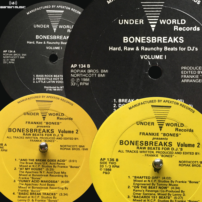FRANKIE BONES - Bonesbreaks Vol 1 & 2