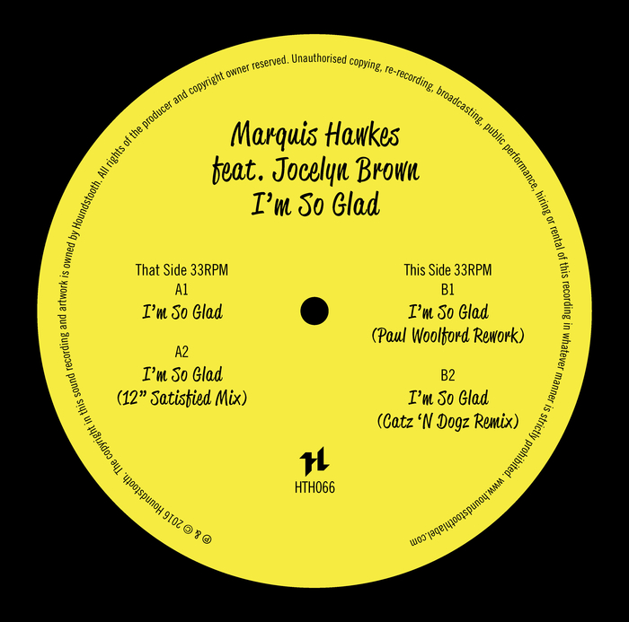 MARK HAWKINS feat JOCELYN BROWN - I'm So Glad