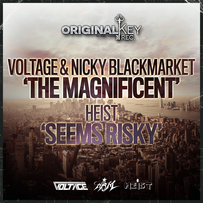 VOLTAGE & NICKY BLACKMARKET/HEIST - The Magnificent/ Seems Risky