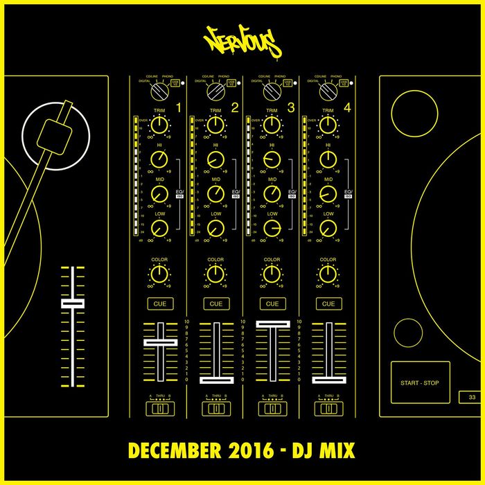 VARIOUS - Nervous December 2016 - DJ Mix