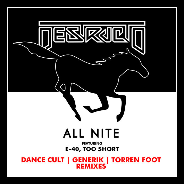 Cults flac. Destructo. Dance all Nite. Наклейка хорт. Nite перевод.