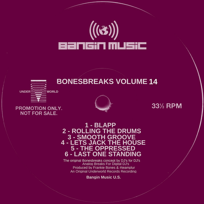 FRANKIE BONES - Bonesbreaks Vol 14