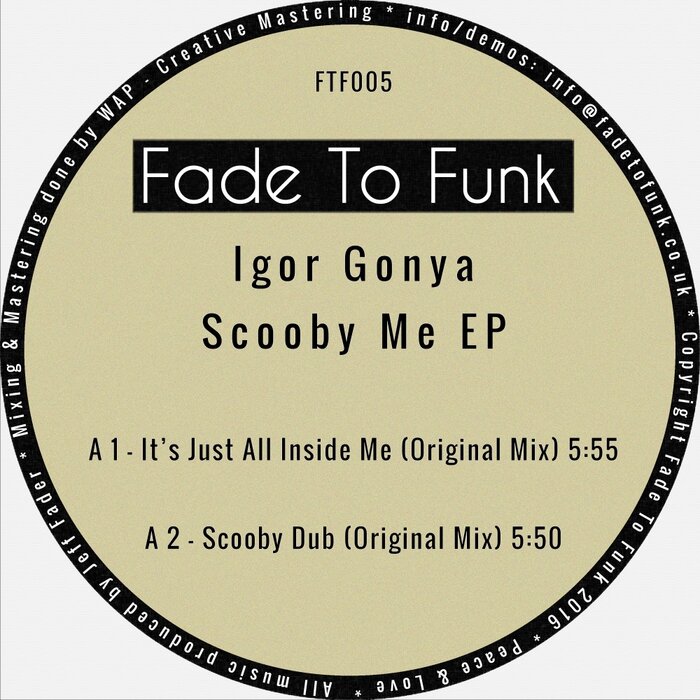 Igor Gonya - Scooby Me EP