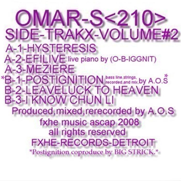 OMAR S - Side-Trakx Vol 2