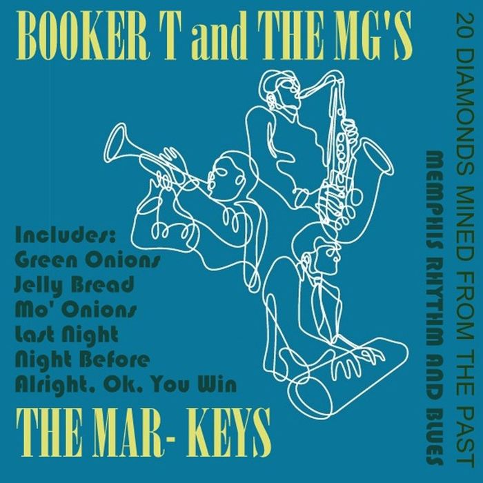BOOKER T & THE MG'S/THE MAR-KEYS - Memphis Rhythm & Blues/20 Diamonds Mined From The Past
