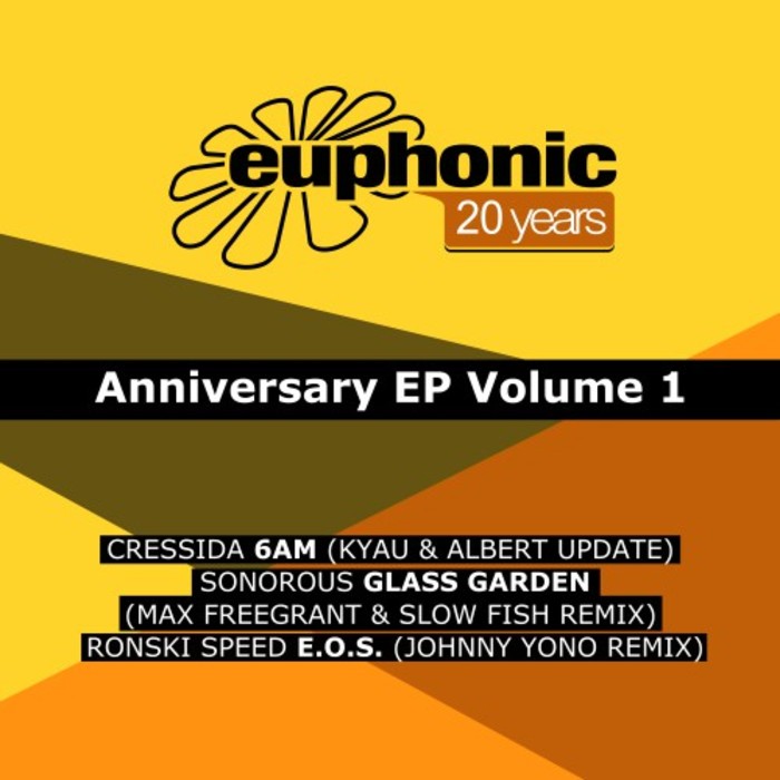 CRESSIDA/SONOROUS & RONSKI SPEED - 20 Years Euphonic Vol 1