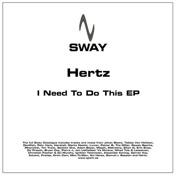 HERTZ - I Need To Do This EP