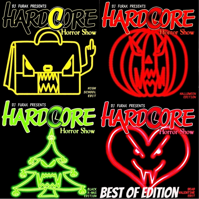 VARIOUS/DJ FURAX - Hardcore Horror Show (Best Of Edition Incl Bonus Traxx)