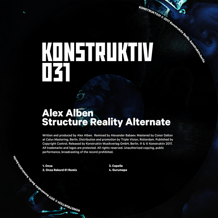 ALEX ALBEN - Structure Reality Alternate EP