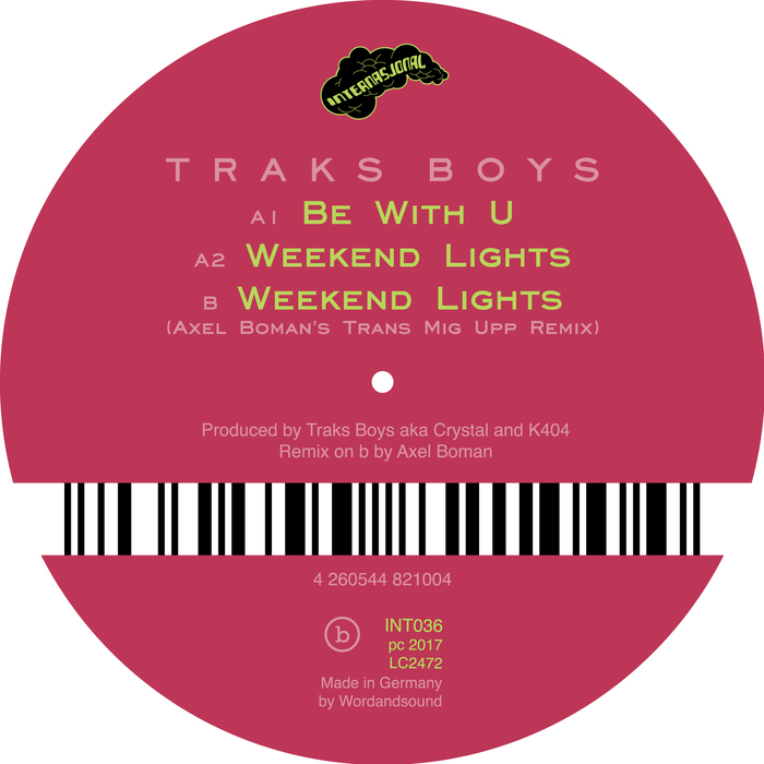 TRAKS BOYS - Weekend Lights