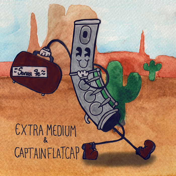 EXTRA MEDIUM/CAPTAIN FLATCAP - Santa Fe