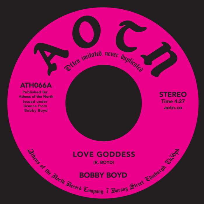 BOBBY BOYD - Love Goddess