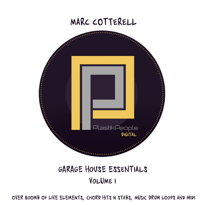 PLASTIK PEOPLE - Garage House Essentials Vol 1 (Sample Pack WAV/MIDI)