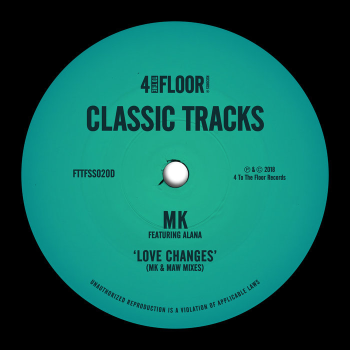 MK feat Alana - Love Changes (MK & MAW Mixes)