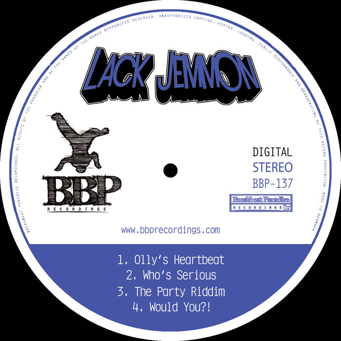 LACK JEMMON - Lack Jemmon EP