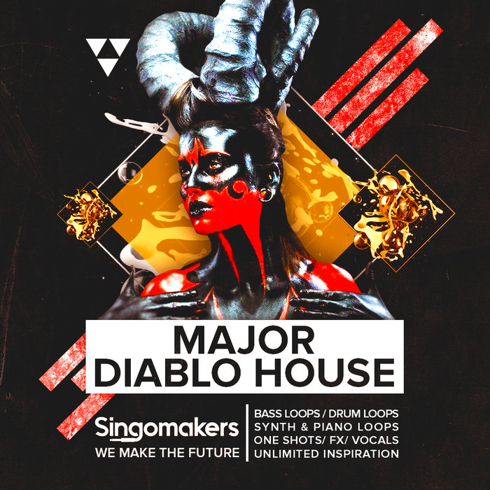 SINGOMAKERS - Major Diablo House (Sample Pack WAV/APPLE/LIVE/REASON)