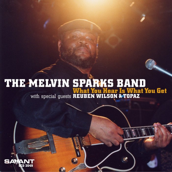 THE MELVIN SPARKS BAND - What You Hear Is What You Get