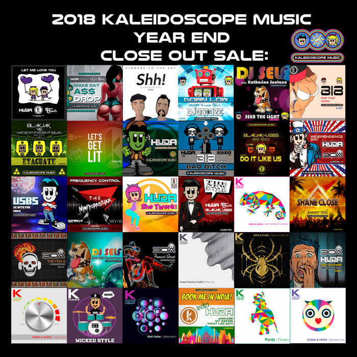 VARIOUS - 2018 Kaleidoscope Music Year End Sale