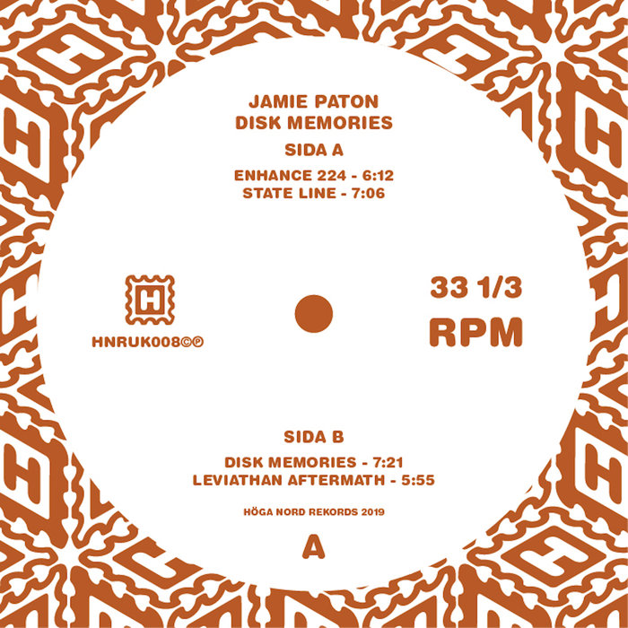 JAMIE PATON - Disk Memories