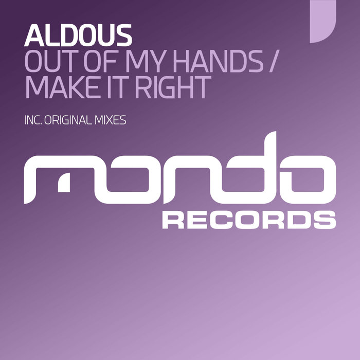 ALDOUS - Out Of My Hands EP